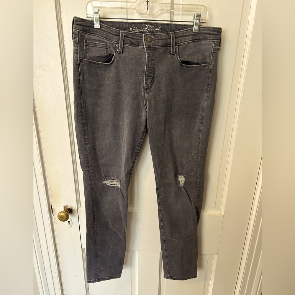 Women’s Gray jeans Size 14
